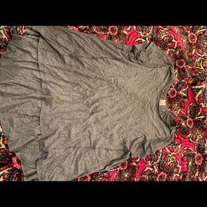 Free people gray top